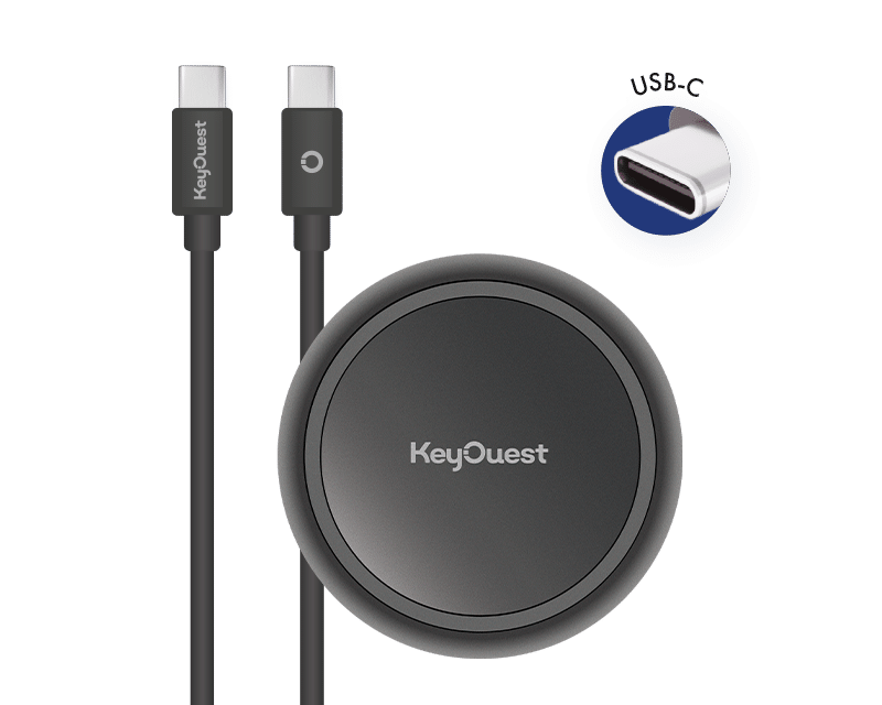 Chargeur induction USB-C 15W